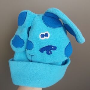 Blue Dog Puppet Hat